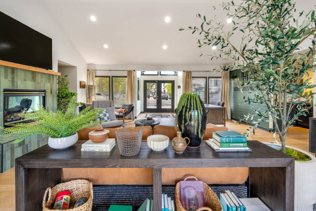 leasing office with lounge