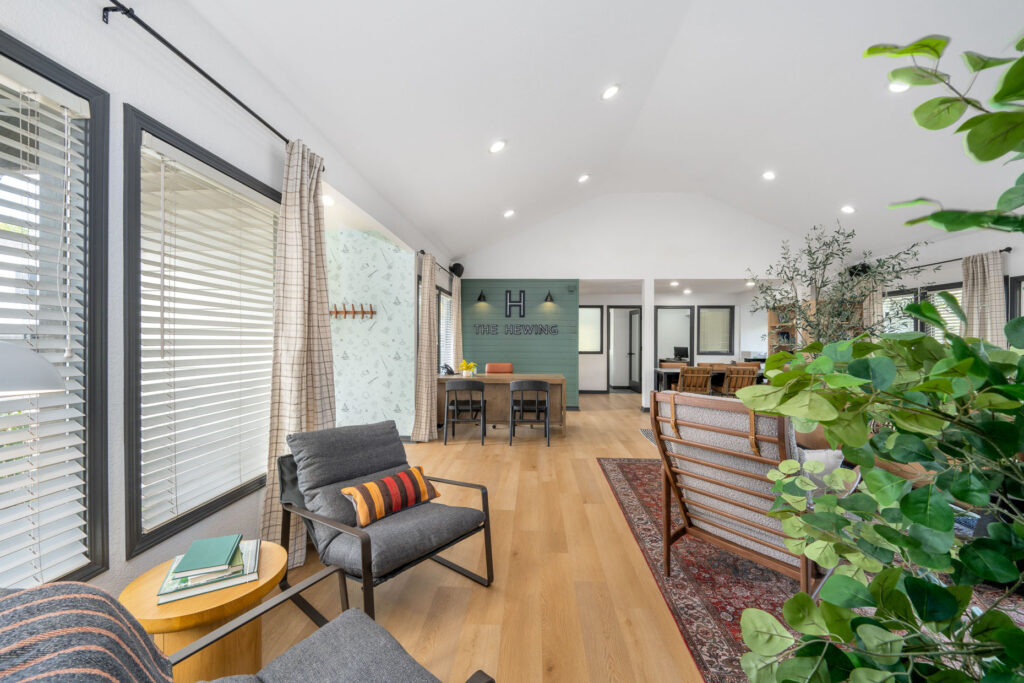 leasing office with lounge